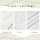 🎉 LIMITED TIME 50% OFF! 🌸 Elegant Waterproof Embossed Floral Tablecloth – Oil-Proof, Durable Polyester & Easy Clean for Dining ✨