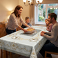 🎉 LIMITED TIME 50% OFF! 🌸 Elegant Waterproof Embossed Floral Tablecloth – Oil-Proof, Durable Polyester & Easy Clean for Dining ✨