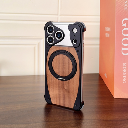 Minimalist Phone Case with Rotating Ring Stand